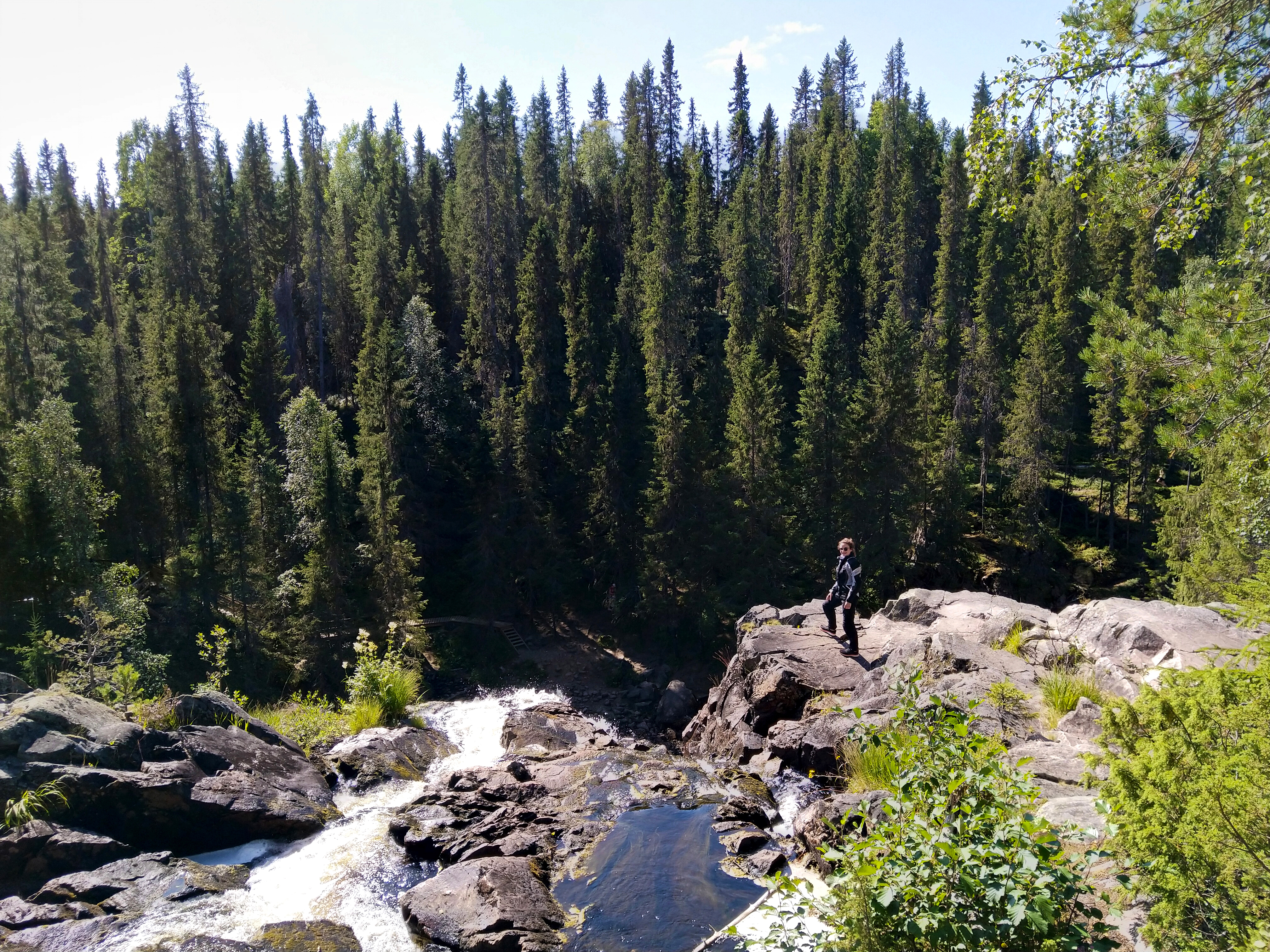 biggest waterfall finland